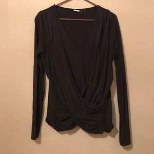 Anthropologie Wrap Top